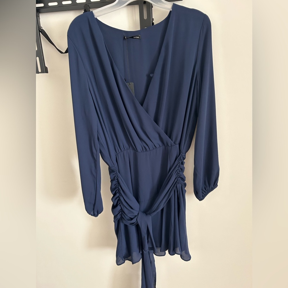 Cute Navy dress. Never worn with tags.